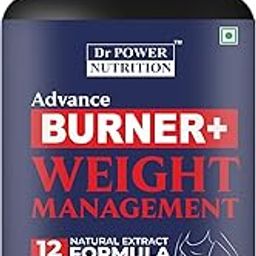 Dr Power Nutrition Fat burner weight loss tablets for women Men | Pure veg & Safe | 1 count, 60 capsules-14