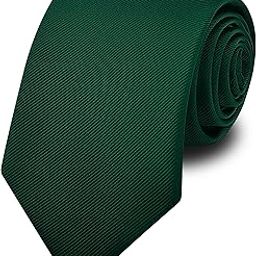 63'' XL Tie Mens Extra Long Solid Woven Necktie for Men Big and Tall + Gift Box-image-26