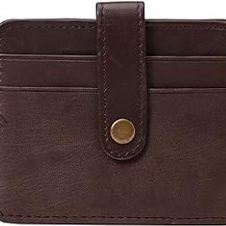 RFID Protected Genuine Leather Slim Minimalist Front Pocket Wallet for Men and Women – Ultra-Thin Credit Card Holder – Secure RFID Blocking Technology – Card and Cash Case-36