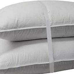 Royal Hotel's Down Pillow - 500 Thread Count 100% Cotton, Down, King Size, Firm, Set of 2-11