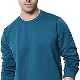 Men Fleece Crew Neck Sweatshirt-image-13