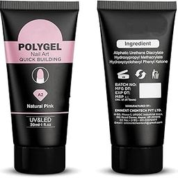 FeelhighPoly Extension Gel for Nail, 30ml Pink Jelly Gel Builder Nail Gel Trendy Nail Art Design Nail Extension Gel Salon Nail Easy DIY at Home Fall Nail Polish Nails Manicure Gifts for Women (Pink)-image-44