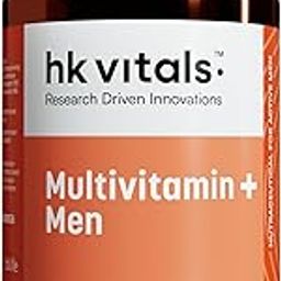 HealthKart HK Vitals Multivitamin Plus Men, 30 Tablets | Daily Multivitamin for Men, For Energy, Stamina, Immunity, Gut, Heart, Bone & Muscle Health-26