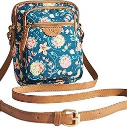Women's HandBag | Printed Canvas Messenger Bag | Magnetic closure with Detachable and Adjustable Shoulder Straps-image-11