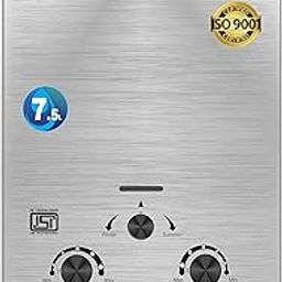Surya Instant Gas Geyser 7 litres with SS Body & Heavy Pure Copper Tank in Silver-picture-30
