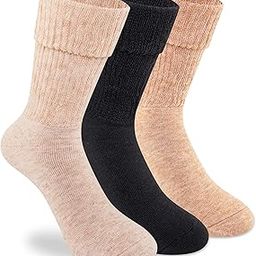 Winter Thermal Regular Length Socks for Women, Made with Thermal Control Technology & Extra Cushioning For a Warmth & Cozy Feel, Ideal For Winter Wear (Pack Of 3)-image-27
