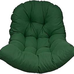 THE STYLE SUTRA Hanging Egg Chair Back Cushion Decoration Soft Garden Pod Chair Mat 120x80cm Green-image-60