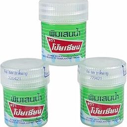 DR.FLORA Poy Sian Pim-Saen Thai Herbal Balm Oil Inhalant Gel – Aroma Refresh, Natural Nasal Congestion Relief, Cotton Balm Stick, 8ml (Pack of 3) – Health & Personal Care-image-18