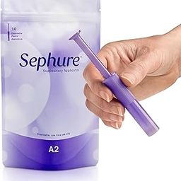 Sephure Suppository Applicator - 10 Pack Size A2-12