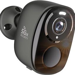 RICHCHO 5G/2.4G WiFi Security Camera Outdoor Wireless, 2K Outdoor Wireless Cameras for Home Security with AI Detection, Siren, Color Night Vision, IP66 Waterproof, 2-Way Audio, Works Alexa& W1 1PC B-image-71