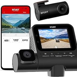 Dylect® Dash Cam Sense 4K Ultra with Sony STARVIS 2 IMX675 Sensor, 3 Channel Dash Cam 4K Front + 1080p Rear + 1080p Cabin, 140° Wide, 2.4" IPS, Built-in GPS, Night Vision, Wi-Fi, Supports up to 1TB-17