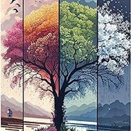 hyzsj Large 5D Diamond Painting Kits Tree of Life for Adults DIY Crystal Rhinestone Wall Decor-image-80
