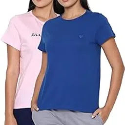 allen solly Women's 100% Cotton Regular Fit T-Shirt-picture-42