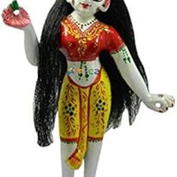 Brij Sugandha Long Hair for Radha Rani – Durga MAA Open Long Microfiber Black Hair by The Kanha Store (6 NO.)-image-50
