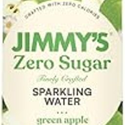 Jimmy's Zero Sugar Sparkling Water, Green Apple Flavour, Zero Calories, 600ml, Pack of 12-image-25