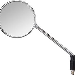 Uno Minda RV-6002R Shatterproof Glass Rear View Mirror(Chrome Finish)-Right Hand For Reml Enfield Classic-31