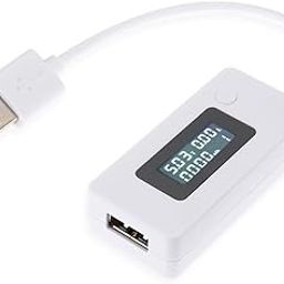 xcluma Mini LCD Digital 3-15V USB Charger Capacity Current Voltage Tester Meter QC2.0 For Cell Phone-image-76