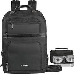 The Corporate Backpack Pro for 15.6-16 Inch Laptop Bag 21L, USB-C Fast Charging Port, Water-Resistant, Premium Polyester & EVA Fabric–Ideal for Office, Travel & Daily Commute for Men & Women-image-109