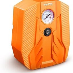 myTVS Car Tyre Inflator | 100 Psi, 12V DC | Air Pump for Car tyre | Portable Tyre Inflator for Cars Inflator with LED Torch | Compatible with All car |1+1 Years Warranty (TI-15)-19