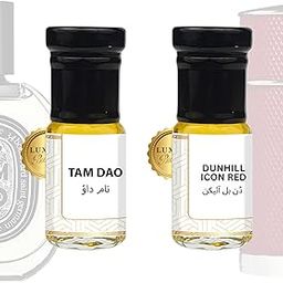 MIX DIPTYQUE TAM DAO & DONHILL ICON GREY Real & Natural Attar | Best Fragrance For Men and Women | Long Lasting Attar (3ML + 3ML)-27