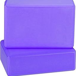 Yoga Block (2 PC) - High Density EVA Foam Block to Support and Deepen Poses, Improve Strength and Aid Balance and Flexibility - Lightweight, Odor Resistant and Moisture-Proof-picture-21
