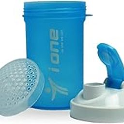 Pro Shaker Bottle 600ML – BPA-Free Protein Shaker for Gym & Fitness | Leak-Proof Sports Sipper with Mixer Grid | Durable, Lightweight & Easy to Clean (LIGHT BLUE)-image-20
