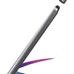 TANTRA Aluminum,Plastic &Magnetic Stylus Pen for Android Phone, Digital Pen for Laptop, Smart Touch Screen Pen for iPad, Tablet, Perfect Apple Pencil Alternatives, Universal Magnetic Pen, Grey-7
