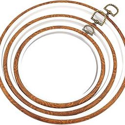 Anjetan 3-Piece Embroidery Hoop Set - Round Sewing Hoops & Frames-image-19