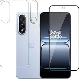 VIYAN SUPER X Tempered Glass With Camera lens + Back Skin Guard Compatible with One Plus Nord 5 Full Screen Coverage (Except Edges) and Easy Installation Kit, (Pack of 1)-19