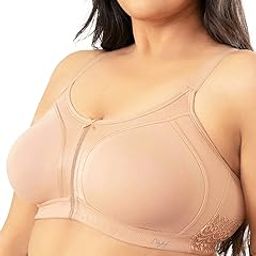 Women's Cotton Non-Padded Wire Free Casual Full Coverage Bra-image-16