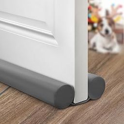 Holikme Two-Sided Door Draft Stopper, Dark Grey-image-45