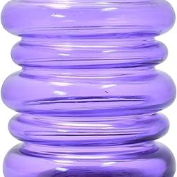 Votive Tealight Glass Candle Holder Perfect for Home Decor,Living Room, Birthday, Wedding,Diwali Decor, Ensures a Dazzling and Vibrant Display - Pack of 1 (Purple)-image-33