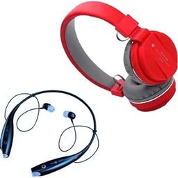 Cospex Combo Pack of 2 Items - Comfortable On-Ear Bluetooth Wireless Headphone, Hbs-730 Neckband Bluetooth Headphones (with 1 Year Replacement Warranty)-picture-0