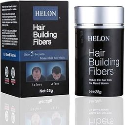 Khelni Hair Fiber Black, Hair Powder for Men, Thick Fiber, Hair Building Fiber Black, Slick Up Hair Wand, Hair Fibre Powder for Men, Thick Fiber, Hair Building Fibres-image-51