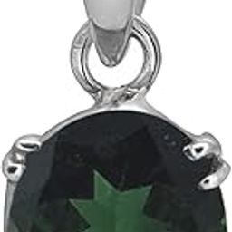 3 to 12.50 ratti Green Tourmaline Pendant Silver Metal Tourmaline Pendant for Women and Men-6