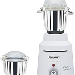 Jaipan Five Star 1400 Watt Mixer with 2 Stainless Jar Equipped with motor overload protection-image-20