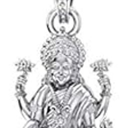 Akshat Sapphire Sterling Silver (92.5% purity) God Kartikeya Pendant for Men & Women Pure Silver Lord Locket for Good Health, Wealth-image-82