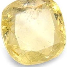 Ceylon Pukhraj/Yellow Sapphire Lab Certified 8.25 Ratti Sri Lanka Mines Best Yellow Sapphire Loose Gemstone-picture-26