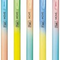 FLAIR MOVE 0.7 Mechanical Pencils| Premium Matt Finish Multicolor Body, Comfortable Grip & Long Writing| Strong Lead| FREE 5 Leads In Each Pack| Attractive Pastels Colors| Pack of 10 Pencils-image-3