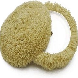 MLD 7 Inch/180mm Soft Wool Clean Polishing Buffing Bonnet Pad for Car Auto Polisher Pad Disc Wool Disc Polishing Wax Sanding Pad Cleaning Car Accessories Felt Pad-14