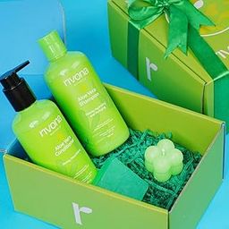 Rivona Natural Pure Aloe Vera Bath & Body Care Gift Set |Diwali Gift Set | Fresh Pure Aloe Vera Gift Box To Pamper Your Loved Ones |100% Natural Vegan | Pack of 4| All skin types | All Occasion-image-91