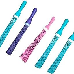 Freshome Heavyduty Kharata Plastic Broom | 250 gm | 22Inches with 60 bristles | Wet & Dry Floor Cleaning Fiber Broom Hard Bristle Plastic Broom Stick for Home and Floor Scrubbing in Bathroom (5)-image-52