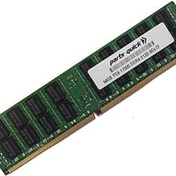 64GB Memory for Supermicro Processor Blade SBI-7128R-C6N (Super B10DRC-N) DDR4 2133MHz Quad Rank X4 Load Reduced DIMM (PARTS-QUICK BRAND)-23