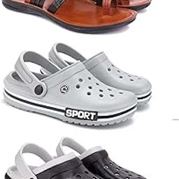 Men's Sandals | Lightweight Wear| Stylish & Easy to Wear For Men's PCV-SAN-(3-COMBO)-3151-3016-3018-image-62