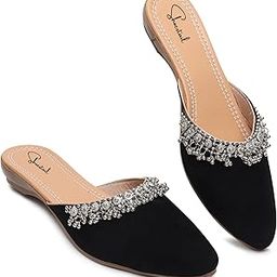 Casual | Latest Collection | Comfortable Stylish Solid Flats Slip-On Bellies & Ballerina for Womens & Girls-image-87