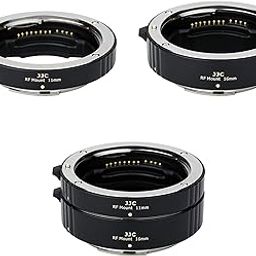 JJC RF Mount Auto Focus Macro Extension Tube Set for Canon EOS RP EOS R Full Frame Mirrorless Camera and Canon RF Mount Lenses,Great Tool for Macro Photography-image-90