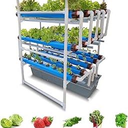 Pindfresh Hydroponics Kit for Home or Office - The Tashi Pro Indoor NFT Hydroponic System with Grow Lights for Growing 120 Leafy Greens - All Inclusive hydroponics kit from Seed to Harvest-image-6