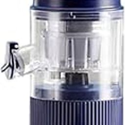 UJEAVETTE Small Masticating Juicer Easy to Clean Quiet Motor for Vegetable and Fruit Blue-10