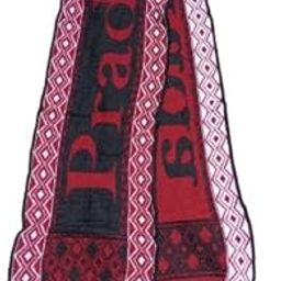 Cotton Printed Men and Women Muffler,Black and Red(Length-140cm,Width-20cm)-image-45