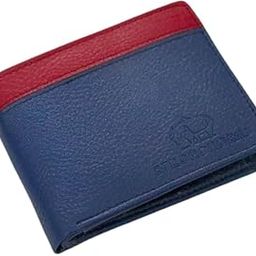 Men's RFID Wallet, Artificial Leather, Blue and Maroon, Multi-Purpose for Formal, Casual, Travel-image-52